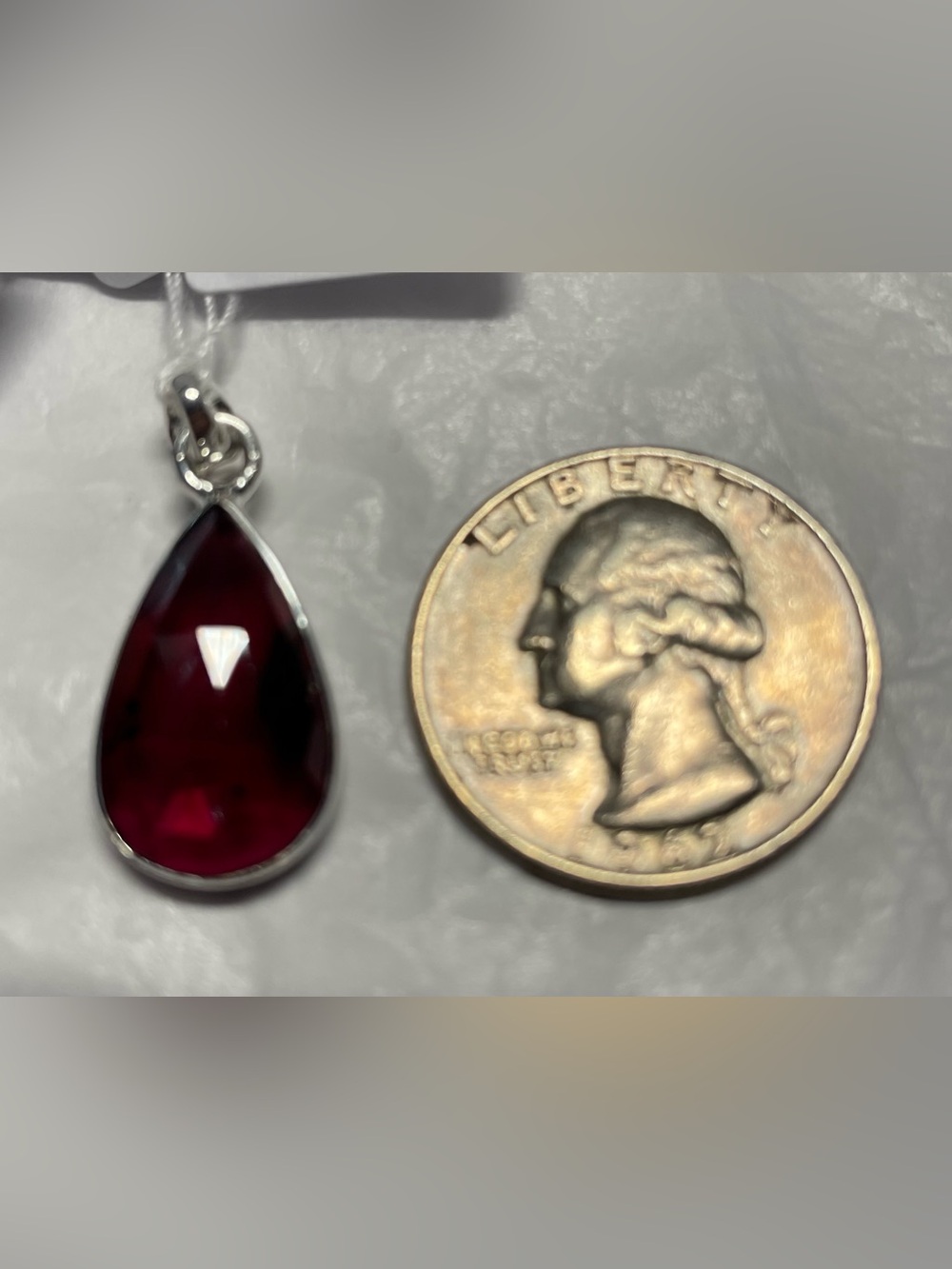 Garnet pendant
